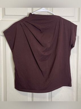 Modern Citizen Kenny Asymmetric-Neck Tee Sz S